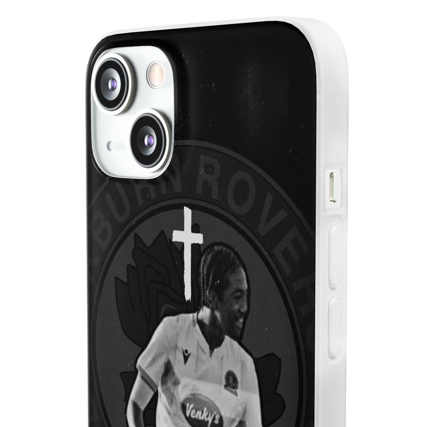 Personalized Flexi Case for Sports Fans - Blackburn Rovers Design