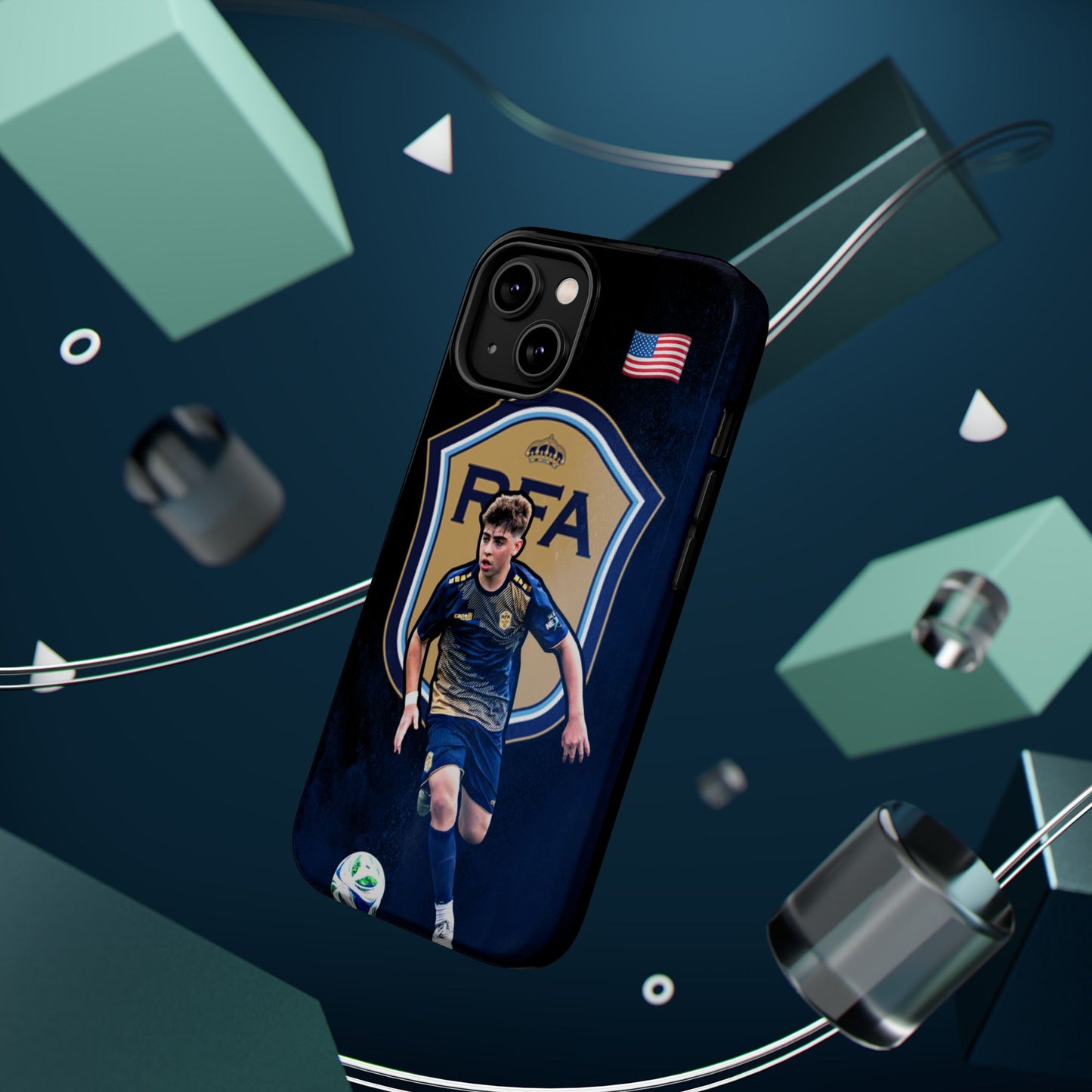 Magnetic Impact-Resistant case for Nate