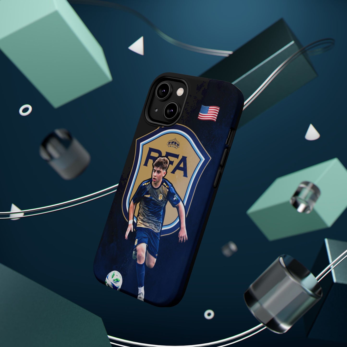 Magnetic Impact-Resistant case for Nate